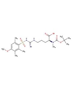 Astatech (S)-2-((TERT-BUTOXYCARBONYL)(METHYL)AMINO)-5-(3-((4-METHOXY-2,3,6-TRIMETHYLPHENYL)SULFONYL)GUANIDINO)PENTANOIC ACID; 1G; Purity 95%; MDL-MFCD